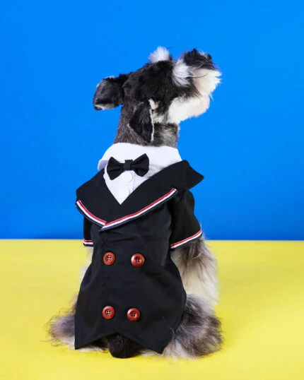Classic Double-Breasted Dog Tuxedo