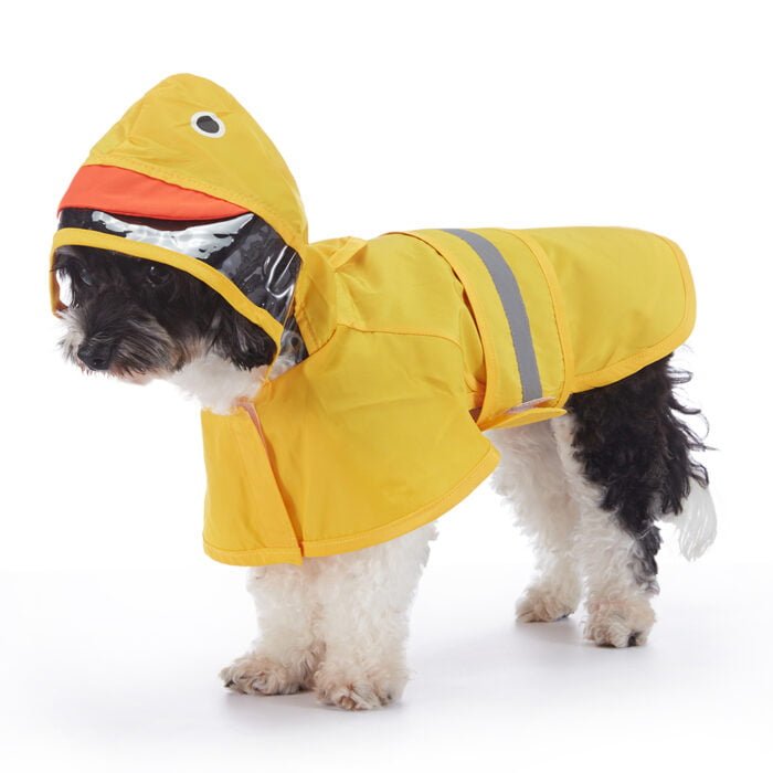 Waterproof cosplay raincoat for dogs by PawCosmo